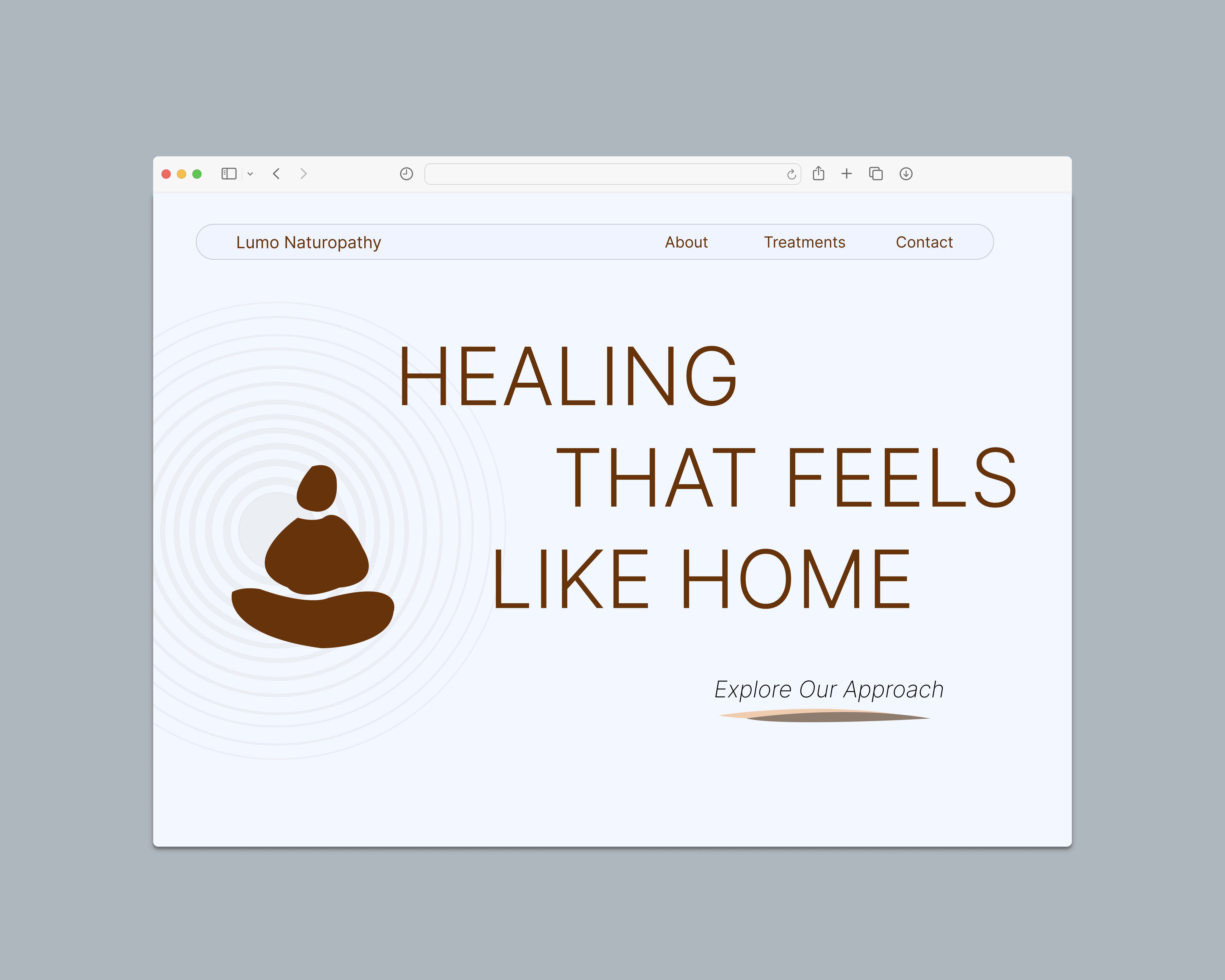 Desktop design for Accra Cafe